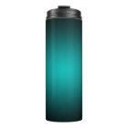 Teal Ombre Green Gradient Modern Minimalist