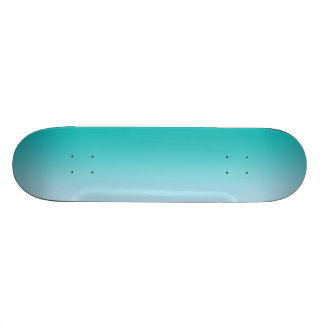 Teal Ombre Skateboard