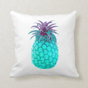 Teal Pineapple Cushion