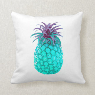 Teal Pineapple Cushion