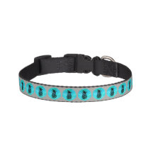 Teal Pineapple with Grey Background