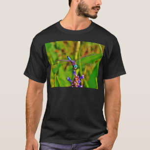 Teal Rainbow Dragonfly T-Shirt