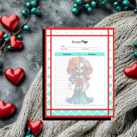 Teal Red Roses Sugar Skull Recipes