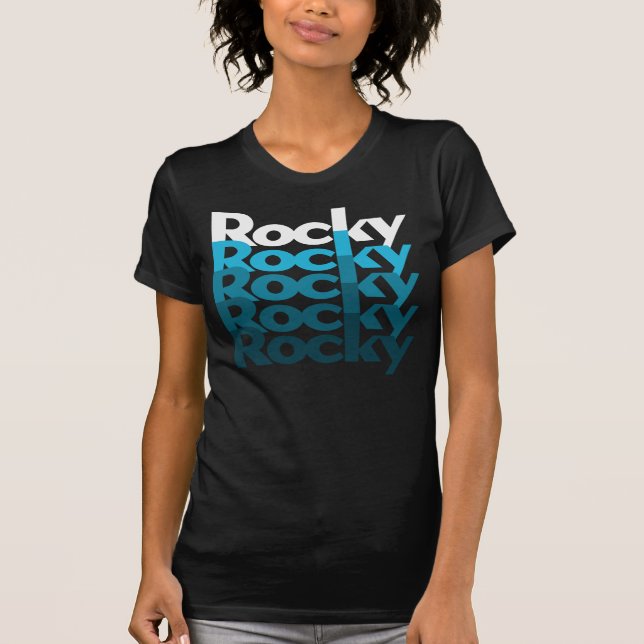 Teal Rockys T-Shirt (Front)