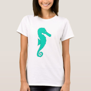 Teal Seahorse T-Shirt