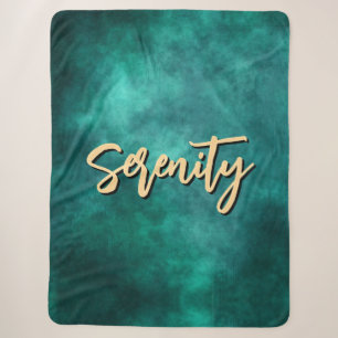 Teal Serenity Sherpa Blanket
