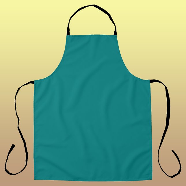 Teal Solid Colour | Classic | Elegant Apron (Creator Uploaded)