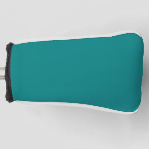 Teal Solid Colour Classic Elegant Golf Head Cover
