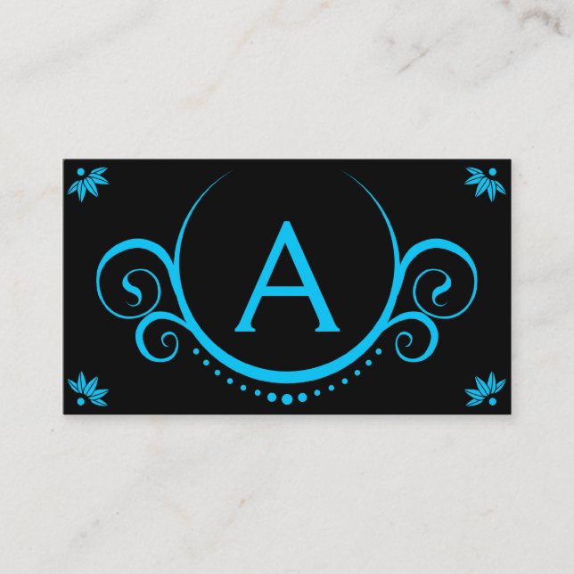 teal sophistications business card (Front)