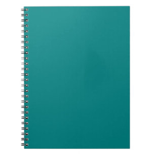 Teal Spiral Notebook