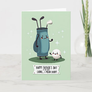 Teal Sports Dads Day Card