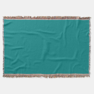 Teal Throw Blanket