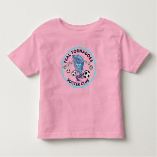 Teal Tornadoes Toddler T T-Shirt