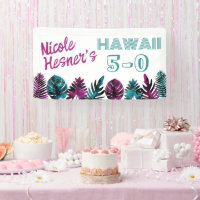 Teal, Tropical Berry Pink Hawaii 5-0 50th