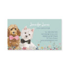  Teal Watercolor Dog Breeds Dog Groomer 