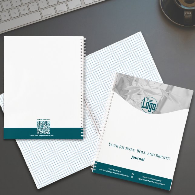 Teal White Life Coach Company Workshop Journal (Teal White Life Coach Company Workshop Journal)