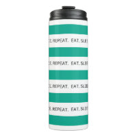Teal & White Striped Dance Quote