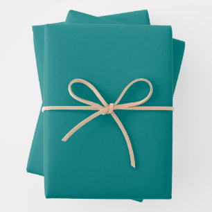 Teal Wrapping Paper Sheet