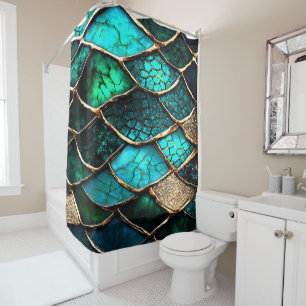 Tealia Shower Curtain