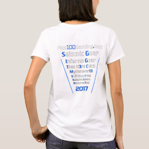 Team +100 Gaming T-Shirt 2017 Womens