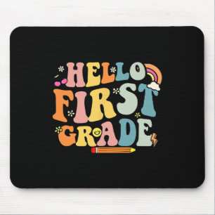 Team 1st Grade Shirt Back To School Teacher Studen Mouse Pad