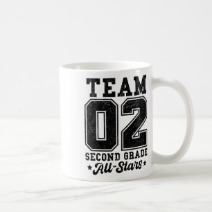 Team 2nd Grade All-stars Back To School Sports Jer Coffee Mug