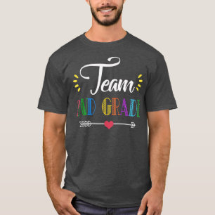 Team 2nd Grade Back To School Student Teacher Gift T-Shirt