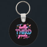Team 3rd Grade Back To School Year Wear  Key Ring<br><div class="desc">Team 3rd Grade Back To School Year Wear</div>