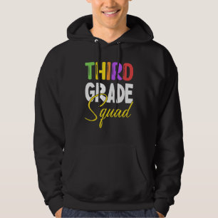 Team 3rd Grade Squad Third Grade Squad Teacher Stu Hoodie