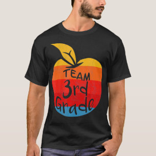 Team 3rd Grade Third Welcome Back To School T-Shirt