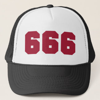 Team 666 trucker hat