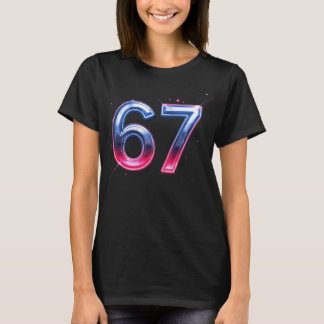 Team 67 Sports Jersey Style Baseball Football T-Shirt