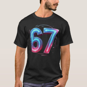 Team 67 Sports Jersey Style Baseball Football T-Shirt