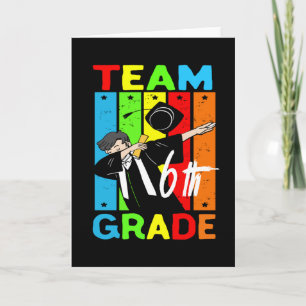 Team 6th Grade Back To School Team 6th Grade Squad Card
