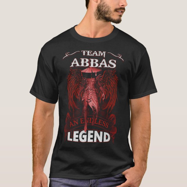 Team ABBAS - An Endless LEGEND T-Shirt (Front)
