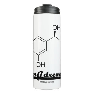 Team Adrenaline Chemical Molecule Humour Thermal Tumbler