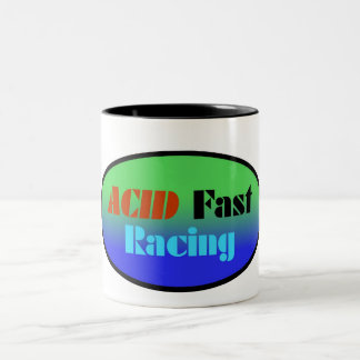 Team AFR MegaTeacup w/black interior Two-Tone Coffee Mug