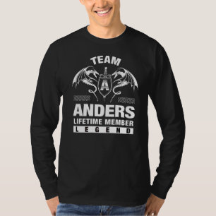 Team Anders Lifetime Member T-Shirt