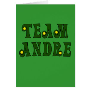 TEAM ANDRE with Tennis Details Tshirts