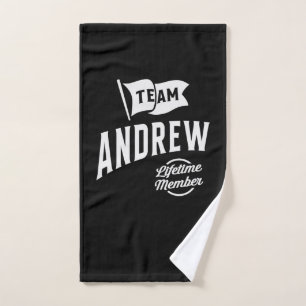 Team Andrew Lifetime Member Bath Towel Set