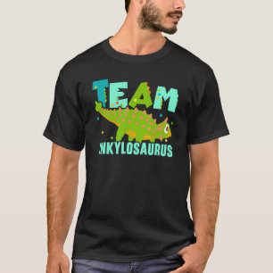Team Ankylosaurus Future Paleontologist Dinosaur T-Shirt