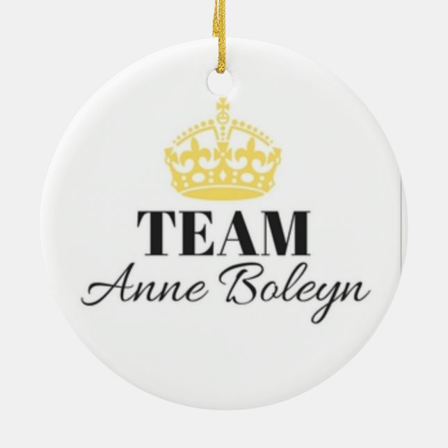 Team Anne Boleyn Ornament (Back)