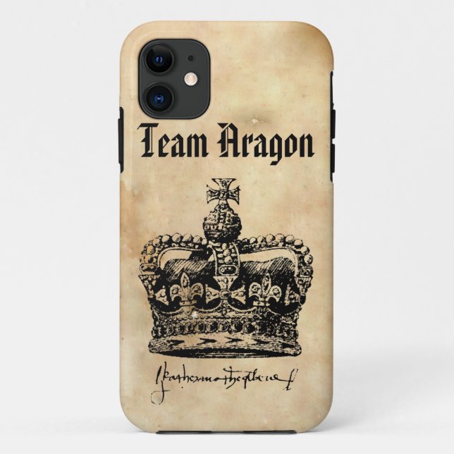 Team Aragon - Catherine of Aragon Crown Case-Mate iPhone Case (Back)