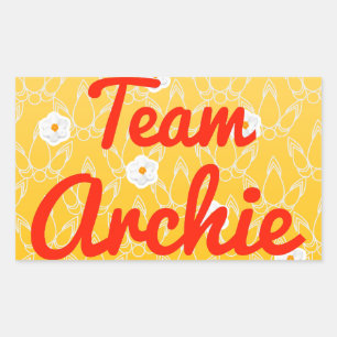 Team Archie Rectangular Sticker