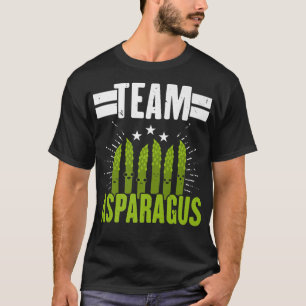 Team Asparagus Garden Vegetable Vegetarian Vegan T-Shirt