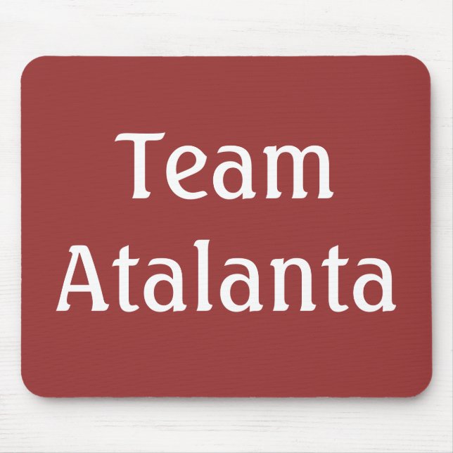 Team Atalanta Mouse Pad (Front)