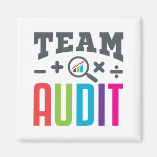 Team Audit Auditor Auditing Group Accountant Magnet
