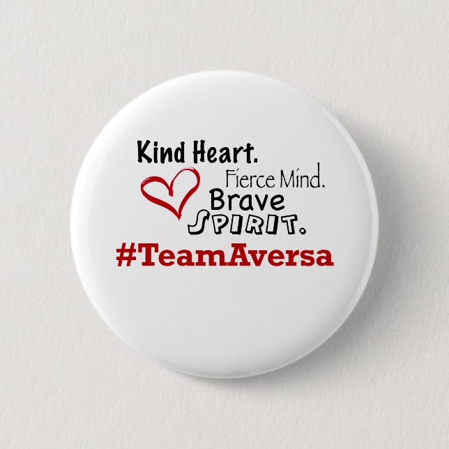 Team Aversa 2019 6 Cm Round Badge (Front)