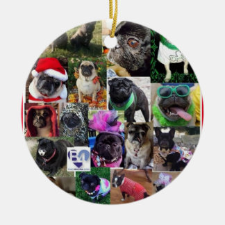 Team B4 Ceramic Ornament