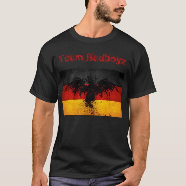 Team Badboyz Germany Grunge T-Shirt (Front)